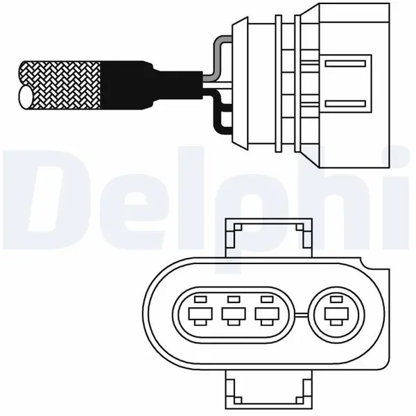 Sonda Lambda DELPHI ES10980-12B1