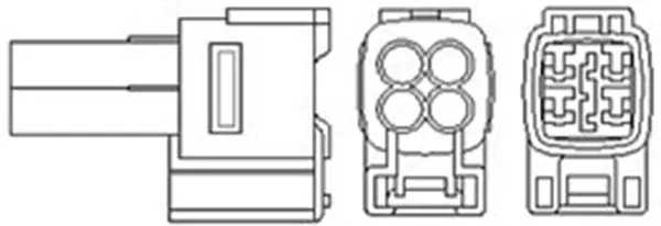 Sonda lambda (numar de fire 4, 500mm) FIAT SEDICI; SUBARU JUSTY III; SUZUKI IGNIS I, IGNIS II, LIANA, SWIFT III, SWIFT IV, SX4, WAGON R+ 1.3 1.5 1.6 dupa 2000