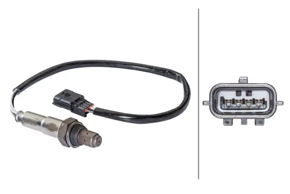 Sonda lambda (numar fire 4, 365mm) potrivit MERCEDES A (W168), C (CL203), C T-MODEL (S203), C (W203), C (W204), CLK (C209), E (W211); VOLVO S60 I, V40, XC90 I; AUDI A3, A6 C6 0.8-4.5 05.97-