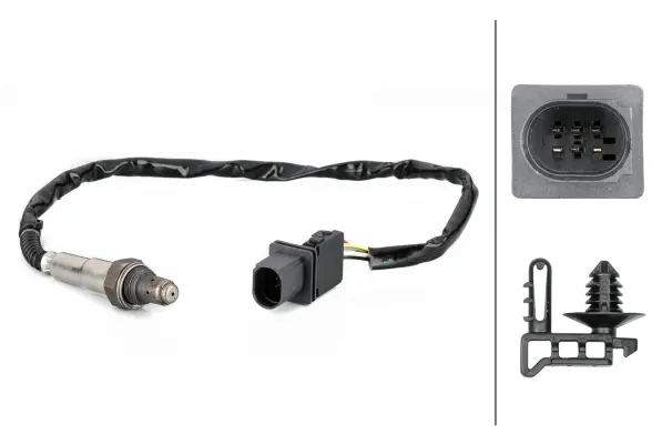 Sonda lambda (numar fire 6, 545mm) potrivit OPEL AGILA; SUZUKI SPLASH, SWIFT IV 1.2 1.2LPG 01.08-