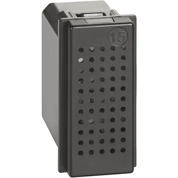 Sonerie din bronz 230V Bticino Living Now K4351V230, alb, negru