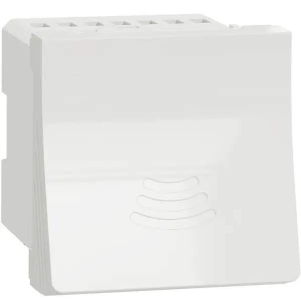 Sonerie electronica 2 module Schneider Noua Unica NU378618, alb