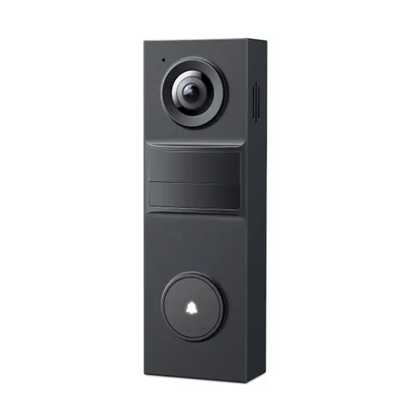 Sonerie video smart WiFi TP-Link TAPO D205, 3 MP, 2.4 mm, IR 8 m, microfon si difuzor, slot card, aparent, detectie miscare, PIR, acumulator 5200 mAh, vizualizare de pe telefon