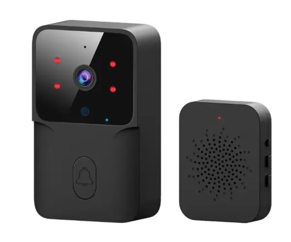 Sonerie wireless cu camera video rezolutie video HD 720p vedere nocturna microfon bidirectional control prin aplicatie distanta 50M