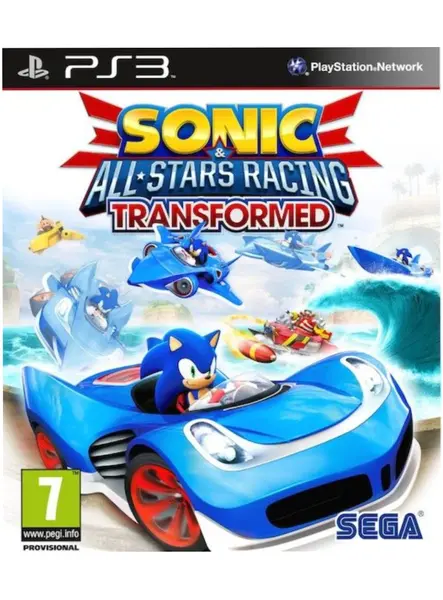 Sonic & All Star Racing Transformed Playstation 3 Xbox One|iOS|PC|Nintendo 3DS|Wii U|Xbox 360|PlayStation 3|PS Vita|Android