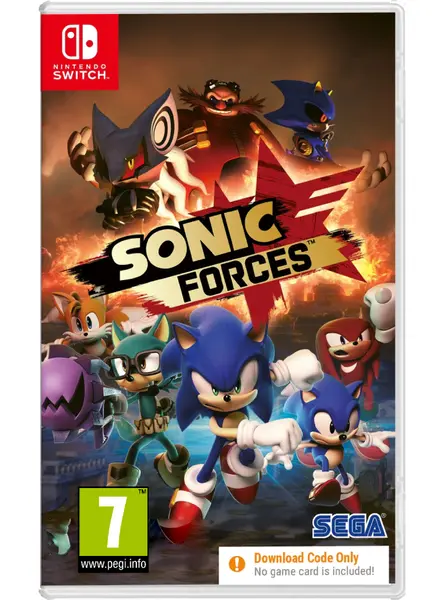 Sonic Forces (code In A Box) Xbox One|iOS|PC|Nintendo Switch|PlayStation 4|Android