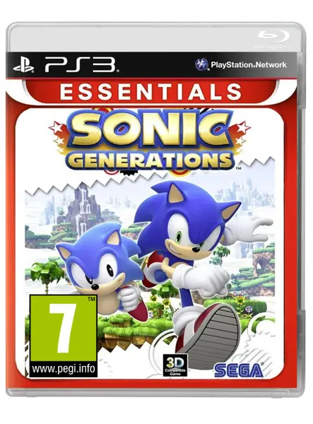 Sonic Generations Essentials PC|Nintendo 3DS|Xbox 360|PlayStation 3|PlayStation 4|Xbox One