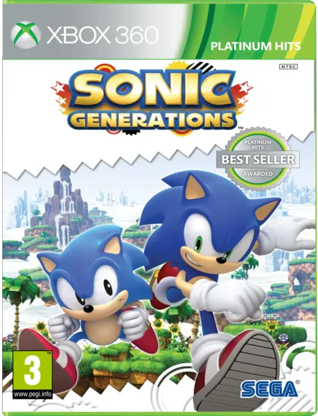 Sonic Generations Platinum Hits XBOX 360
