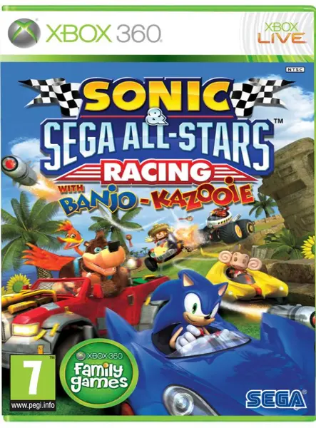 Sonic & Sega All Stars Racing W. Banjo & Kazooie PlayStation 3|Xbox 360|Android|iOS|PC|Nintendo DS|Wii