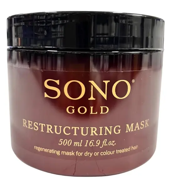 Sono Gold Mască restructurantă pentru păr, 500 ml