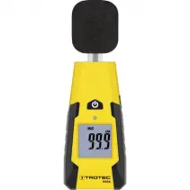 Sonometru TROTEC BS06, Precizie: ±3,5 dB (bei 1 kHz si 94 dB), Functie Min/Max, Senzor lumina ambientala
