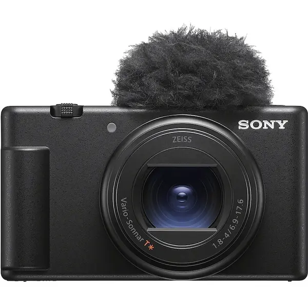 Sony Aparat foto compact Sony Vlogging camera ZV-1 II, Obiectiv 18-55mm, Diafragma F1.8-4, Rezolutie 5472 x 3648 pixeli