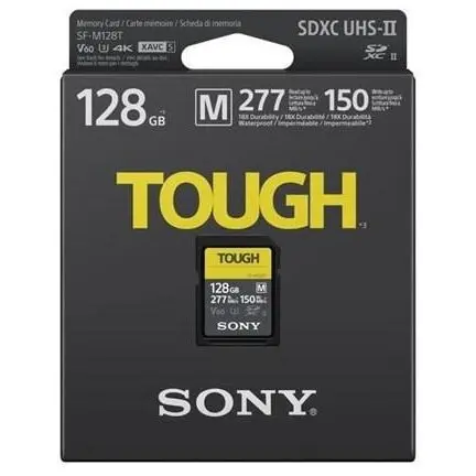 Sony Card de memorie Sony Tough, 128GB, SDXC, UHS-II U3, Clasa 10, V60