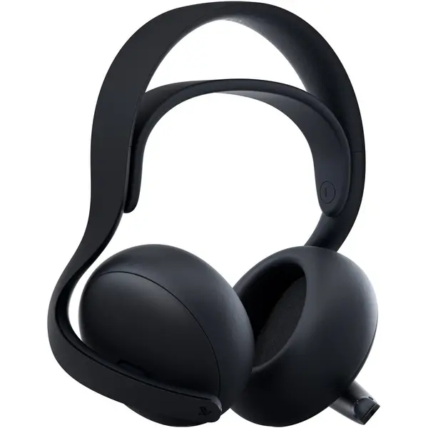 Sony Casti gaming PULSE Elite, Wireless, Microfon, Midnight Black pentru PlayStation 5 si PlayStation Portal, Negru