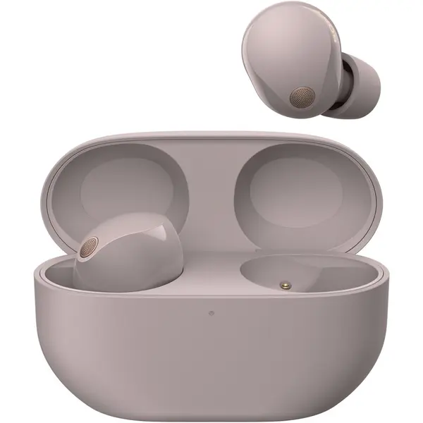 Sony Casti In-Ear Sony WF-1000XM5P, True Wireless, Bluetooth, Noise cancelling, Microfon, Autonomie 24 ore, Incarcare rapida, IPX4, Roz