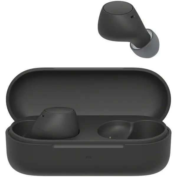 Sony Casti In-Ear Sony WF-C510B, True Wireless, Conexiune multipunct, Incarcare rapida, Mod Ambient Sound, Microfon, Bluetooth, IPX4, Autonomie 11 ore, Negru