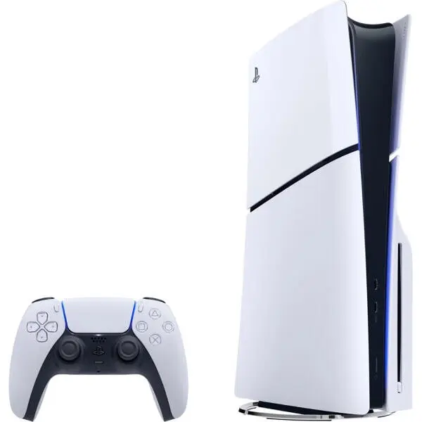 Sony Consola Sony PlayStation 5 Slim (PS5), 1TB, Disc Edition, Alb