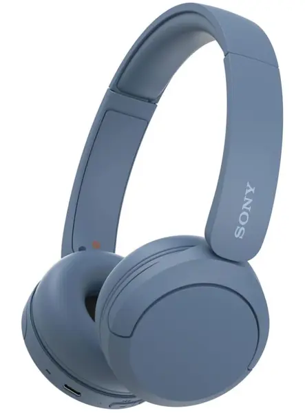 Sony Wh-ch520 Wireless On-ear Headphones Blue