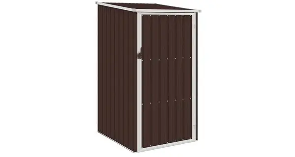 Sopron de gradina, maro, 87 x 98 x 159 cm, otel galvanizat