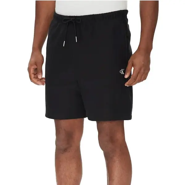Sort Calvin Klein PREMIUM TERRY MONOGRAMSHORT
