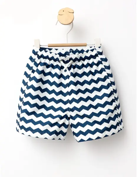 Sort de baie din fas model zig-zag alb-abt