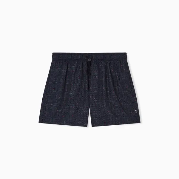 Sort de baie EA7 WATER SPORT BW M MONOGRAM 7 BOXER