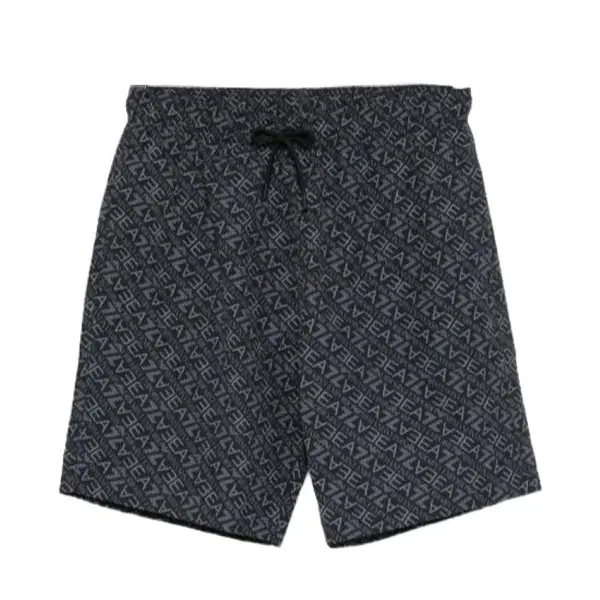 Sort de baie EA7 WATER SPORTS BW M DIAGONAL MONOGRAM BERMUDA