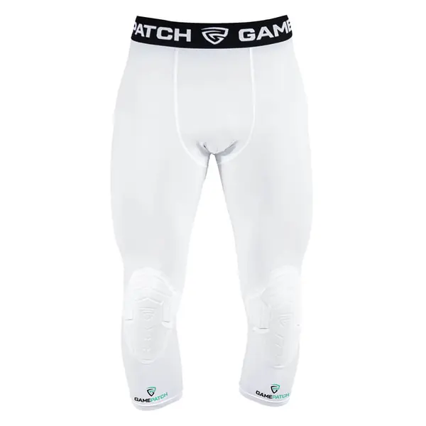 Sort Gamepatch 3/4 cu Protectie pt Genunchi - 01 White, JR