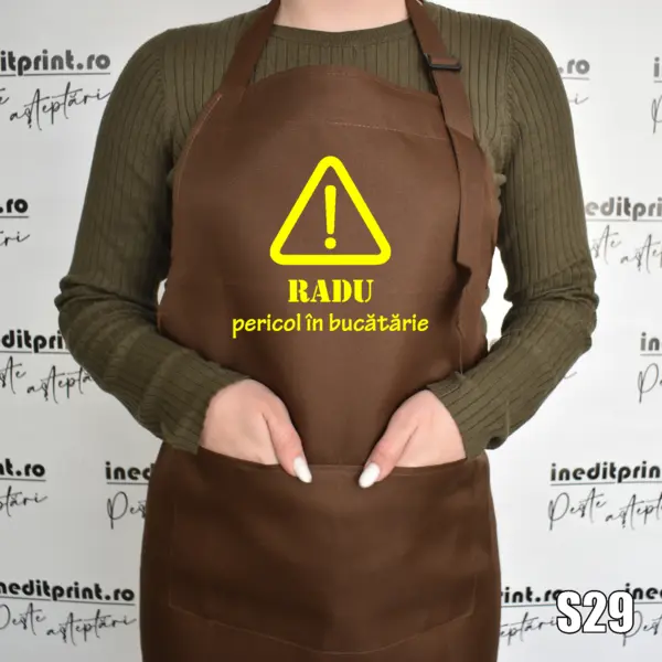 Sort personalizabil Pericol in bucatarie S29 Maro