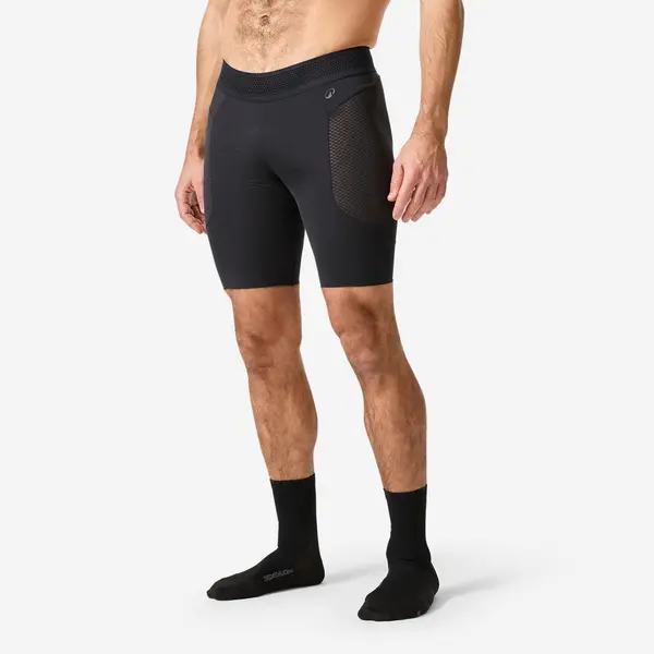 Șort termic MTB 900 Negru Bărbați