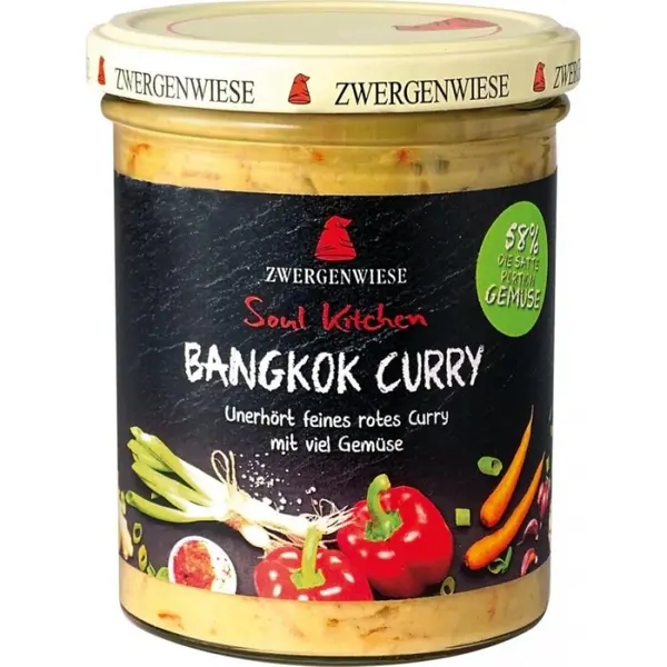 Sos Bangkok curry fara gluten, eco - 370 g