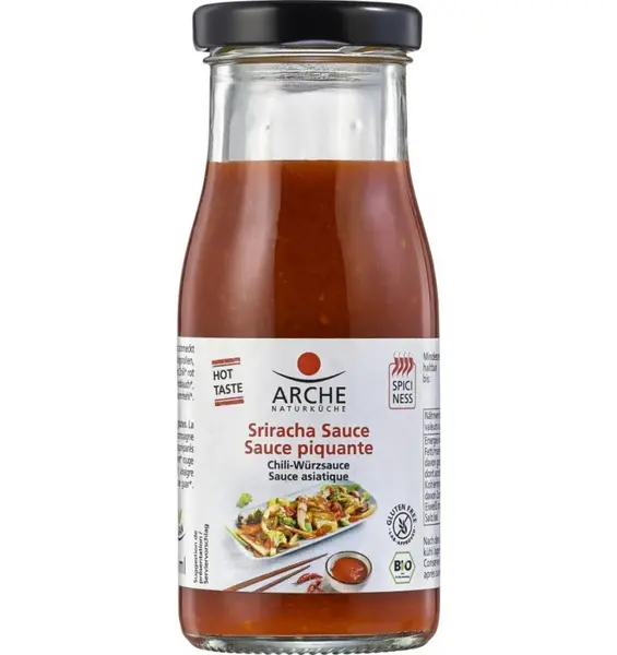 Sos chili Sriracha fara gluten, eco - 130 ml