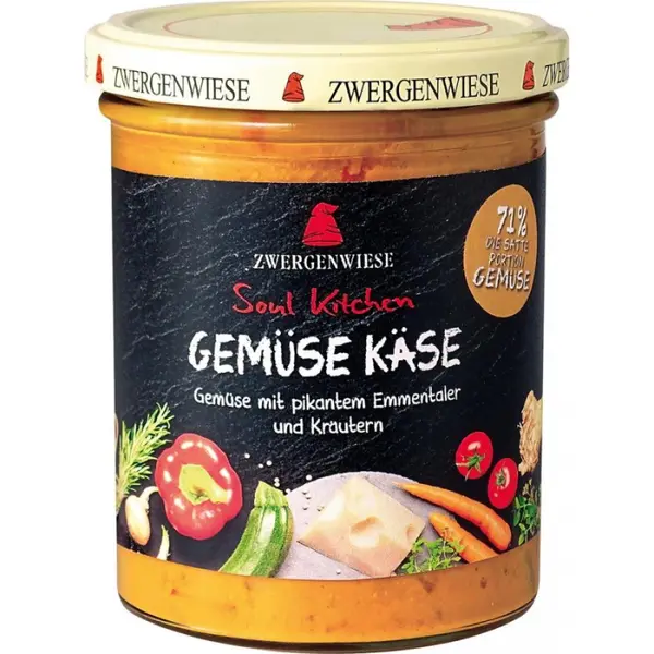 Sos cu legume si branza fara gluten, eco - 370 g
