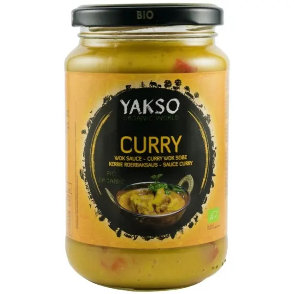 Sos de Curry pentru Wok, Bio, 350 g, Yakso