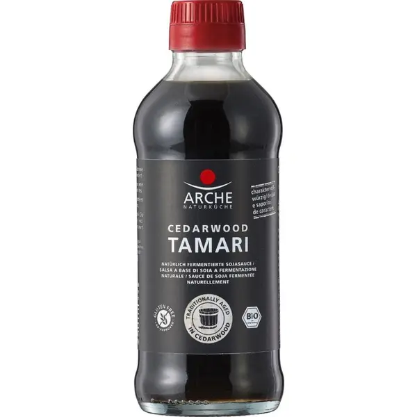 Sos de soia Tamari Cedarwood fara gluten, eco - 250 ml