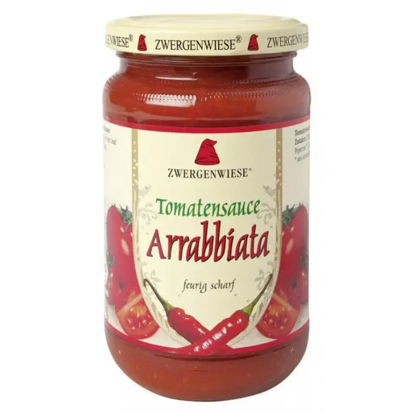 Sos de tomate Arrabbiata cu ardei iute fara gluten, eco - 340 ml