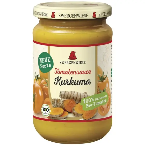 Sos de tomate cu curcuma fara gluten, eco - 340 ml