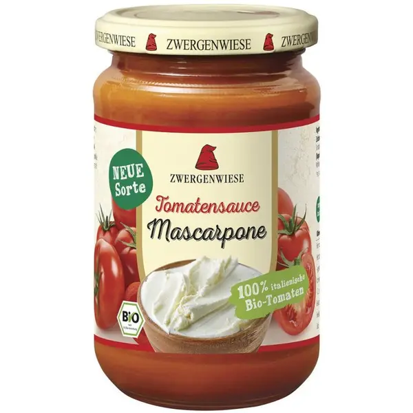 Sos de tomate cu mascarpone, eco - 340 ml