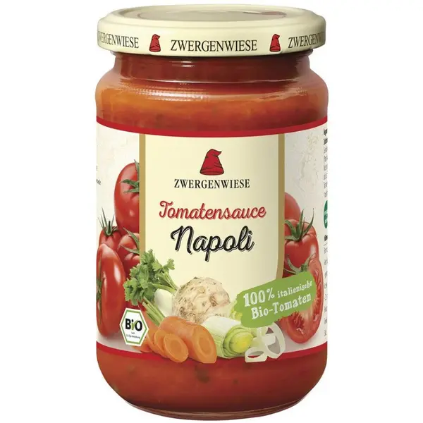 Sos de tomate Napoli fara gluten, eco - 340 ml