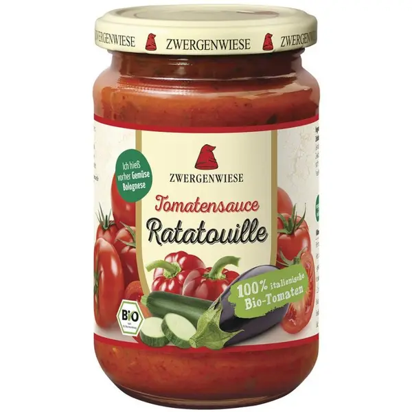 Sos de tomate Ratatouille fara gluten, eco - 340 ml