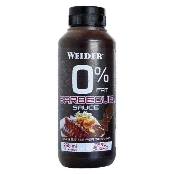 Sos fara zahar cu aroma de barbeque 0% Sauces, 265ml, Weider