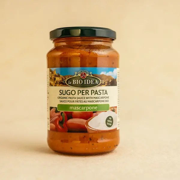 Sos paste rosii cu mascarpone ECO - 340g (fara zahar adaugat)