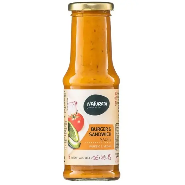 Sos pentru Burger si Sandwich Bio, Bazar Bio, 210 ml
