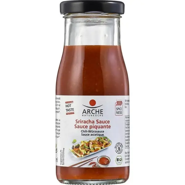 Sos Picant Sriracha Bio, Arche Naturkuche - Asia, 130 ml