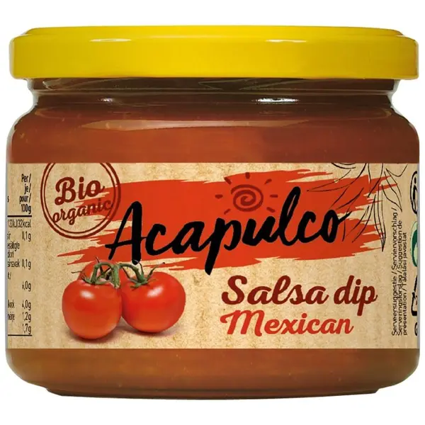 Sos Tortilla Salsa Mexican, eco - 260 g