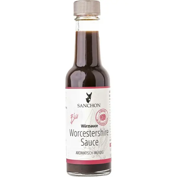 Sos Worcestershire picant fara gluten, eco - 140 ml