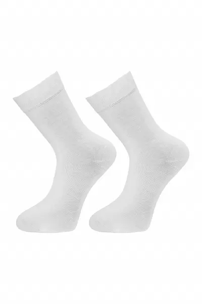 Sosete clasice barbati, FX252-1, alb (Marime sosete: 43/46)