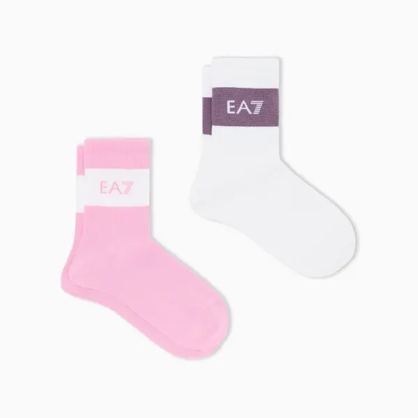 Sosete EA7 TENNIS PRO W LONG SOCKS BIPACK