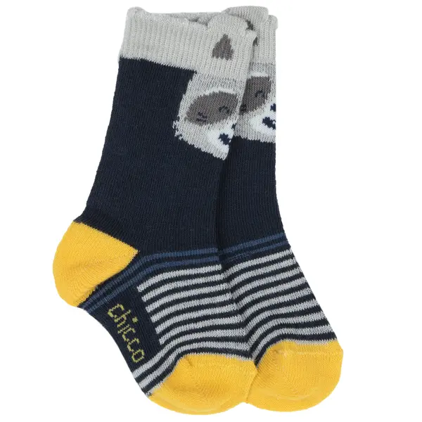 Sosete lungi copii Chicco, Albastru inchis, 01756-63MFCO