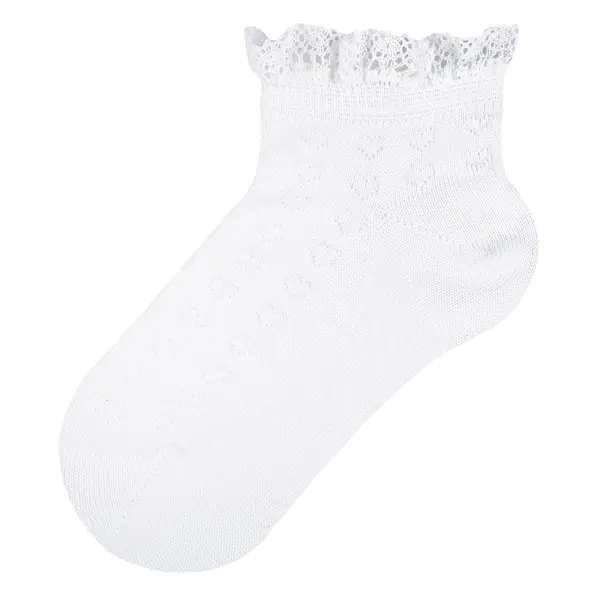 Sosete scurte copii Chicco, crem, 01853-68MC